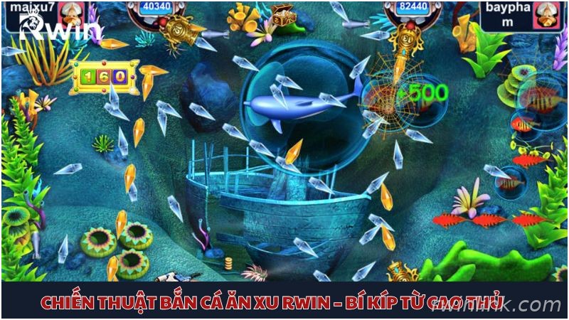 Săn boss trong game bắn cá ăn xu Rwin