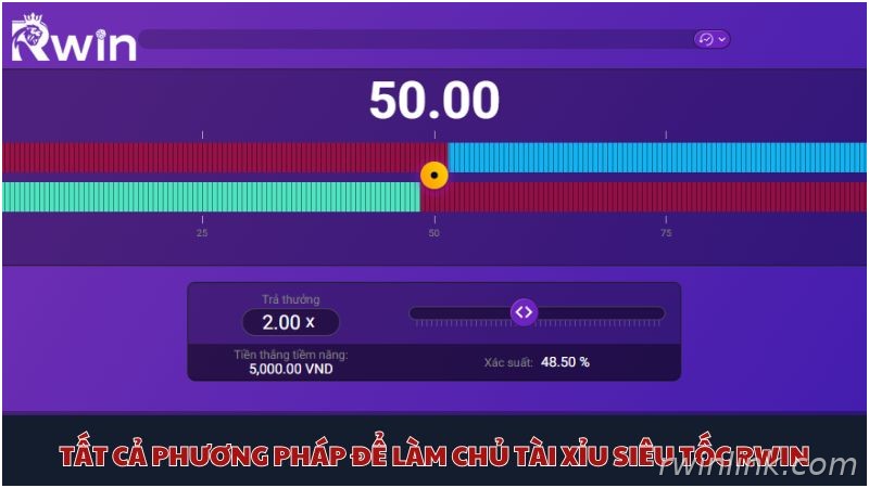Kinh nghiệm chơi Tài Xỉu siêu tốc Rwin hiệu quả